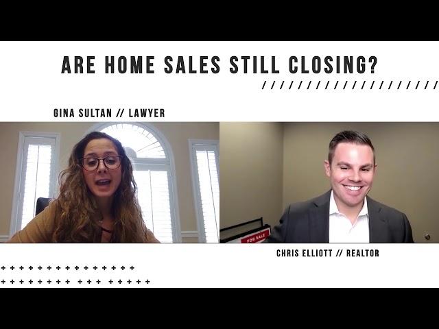 Are Home Sales Still Closing? // Chris Elliott & Gina Sultan