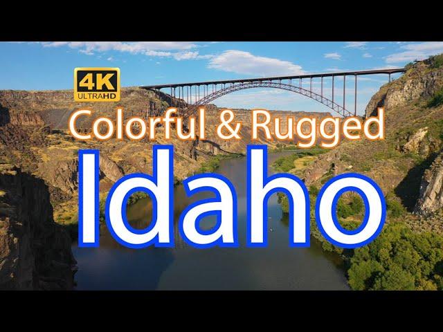 Colorful & Rugged IDAHO - a 4K Travel Guide