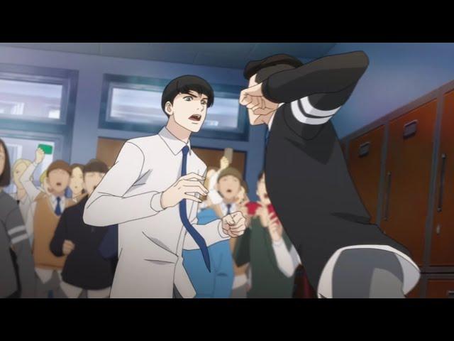 Hyung Seok VS Jin Sung Fights Scene - Lookism