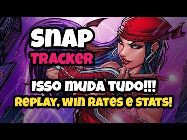 MARVEL SNAP TRACKER  - ACOMPANHE  SUAS STATS, REPLAY DE PARTIDAS E COLEÇÃO ONLINE!!