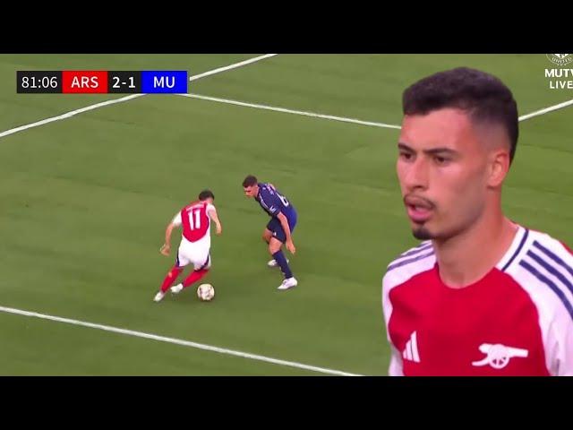 Gabriel Martinelli He Was Arsenal's Hero in This Match / Martinelli vs Man United (27/07/24) HD