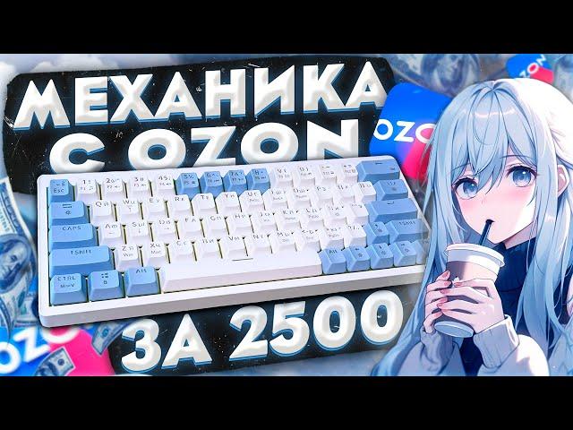 МЕХАНИЧЕСКАЯ КЛАВИАТУРА С OZON ЗА 2500 РУБ — CYBERLYNX ZA63