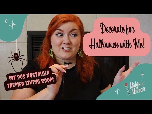 DECORATE FOR HALLOWEEN WITH ME! | My Goosebumps/90s Halloween Nostalgia Theme! (ft. Pair Eyewear)