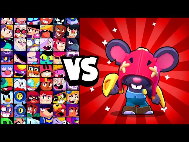 MOE vs ALL BRAWLERS! WHO WILL SURVIVE IN THE SMALL ARENA? | NEW MYTHIC BRAWLER