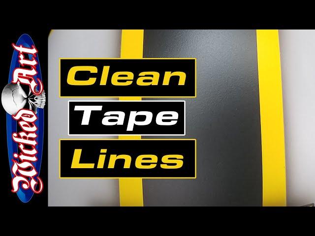 Which Tape for Super Clean Masked Edges?