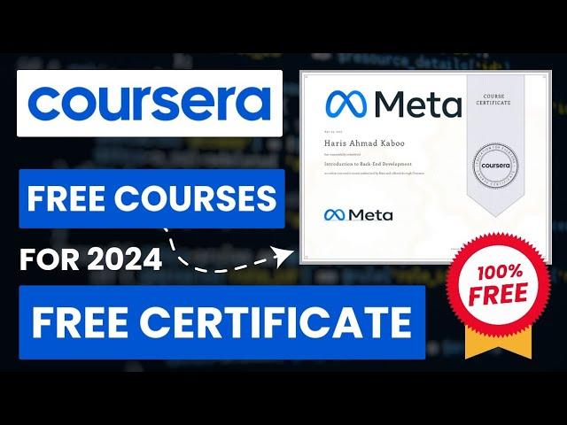 How To Get Paid Coursera Courses for FREE with Certificates in 2025 | Step by Step Complete Guide