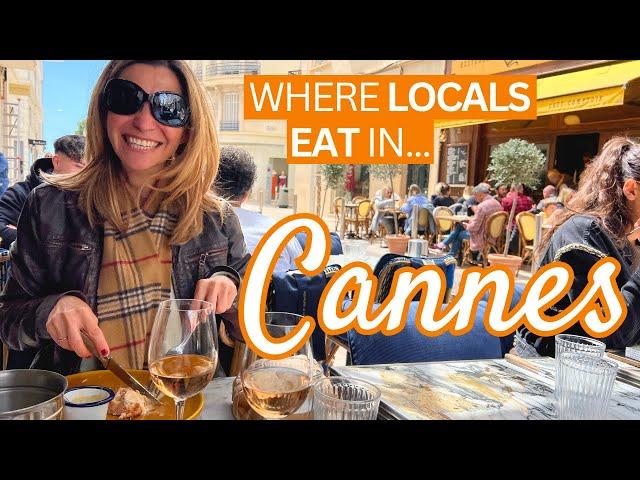 5 Best Restaurants in CANNES, France - where Locals Eat | French Riviera Travel Guide