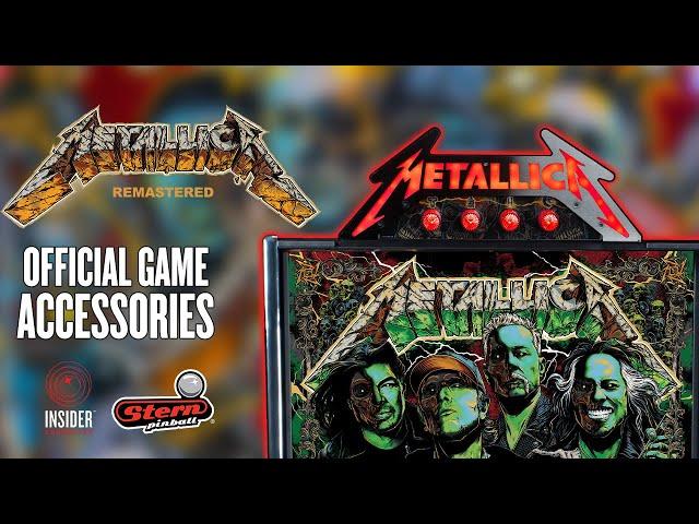 Metallica Remastered Pinball Accessories Trailer