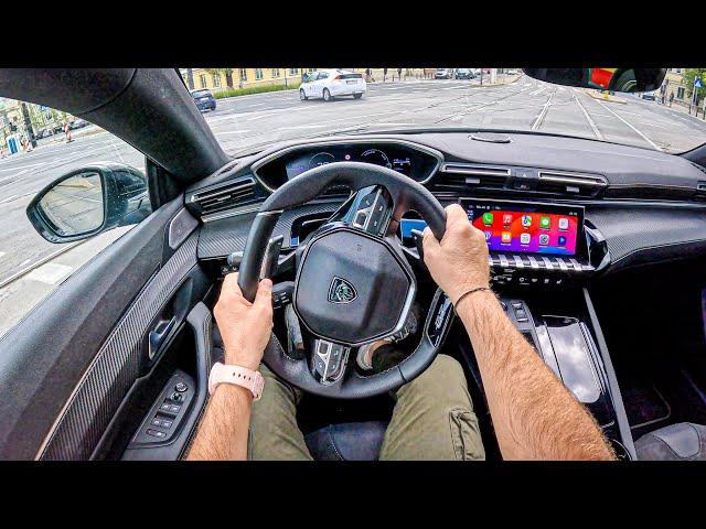 NEW Peugeot 508 GT 2024   |1.6 225 hp | POV Test Drive