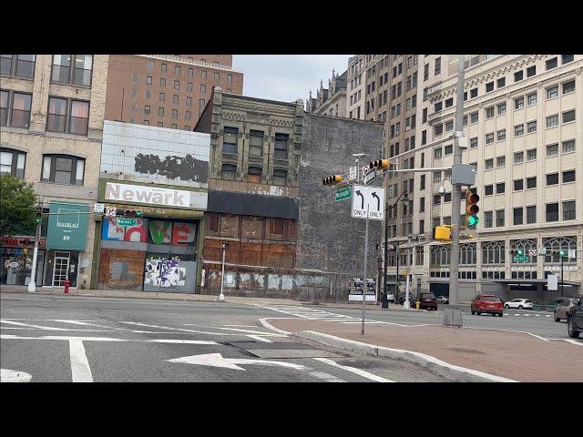 Newark New Jersey - Downtown Drive Through (Is Brick City Back?)