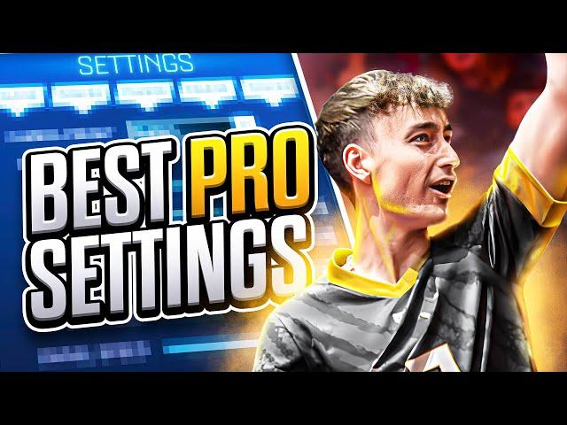 THE BEST ROCKET LEAGUE PRO SETTINGS (2024)