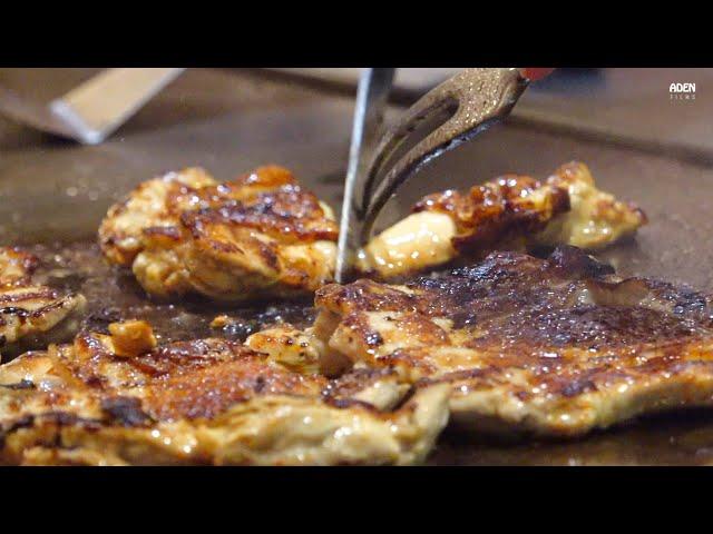 $10 Mustard Chicken in Tokyo - Teppanyaki in Japan