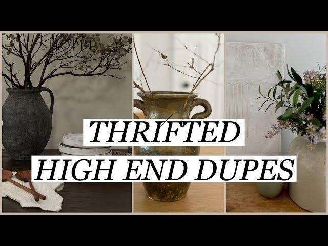 DIY THRIFTED HIGH END DUPES (Amber Interiors & Magnolia Home)