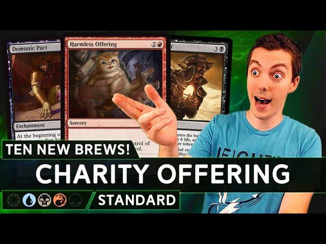  Ten New Brews! - Greedy Charity Offering -  - Grixis Donate - (Foundations  Standard)