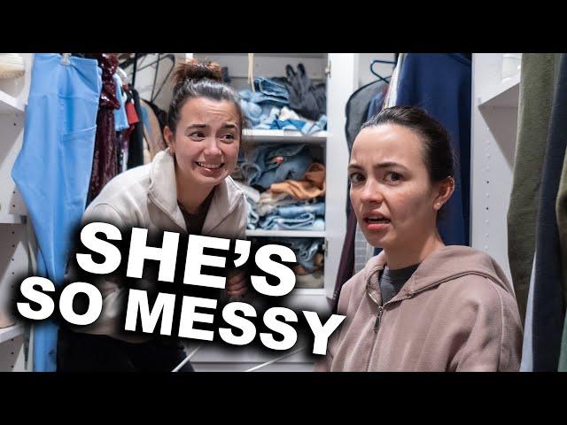 Spring Cleaning My Twin’s House - Merrell Twins