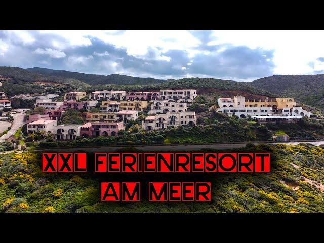 Das XXL Resort I Freilichtbühne  Bungalows  Tennisplätze I Pool I Meerblick I Lost Places Sardinien