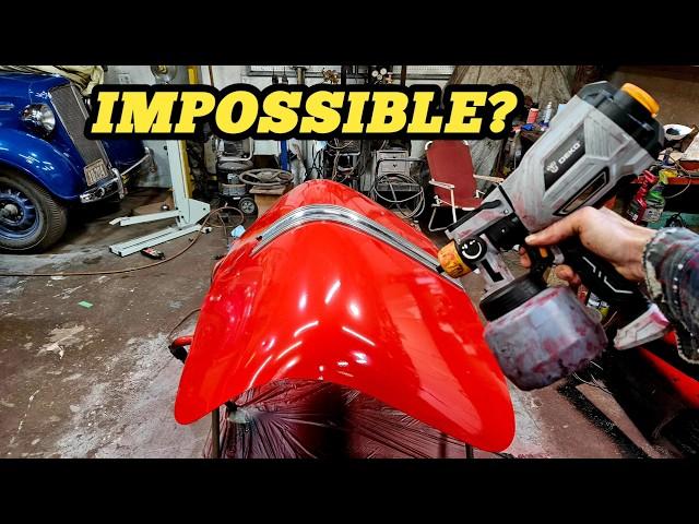 CHEAP Paint Job With NO Air Compressor  $40 ELECTRIC Paint Gun & RUSTOLEUM on Classic Car!