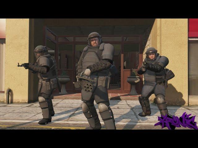 GTA 5: Juggernaut Suit Bank Heist Mission - The Paleto Score - GTA V Gameplay