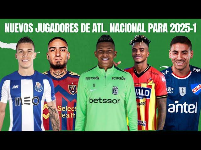 Llegadas y salidas en Atlético Nacional 2025-1 | Mercado de fichajes