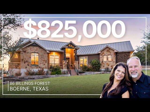 Tour This Luxury 5-Acre Home in Boerne TX | 86 Billings Forest
