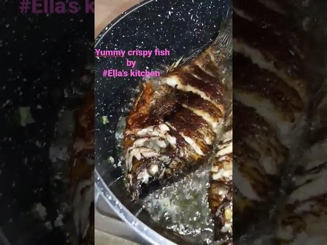 Fried yummy fish by #Ella's kitchen. like,share,comment and Subscribe to encourage me