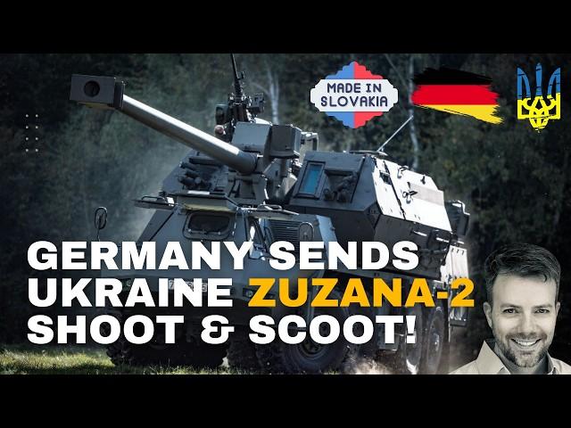 Ukraine's New ZUZANA II Howitzers - A BIG DEAL on the Battlefield