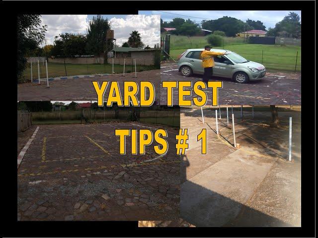 CODE8 YARD TEST TIPS