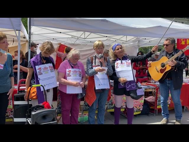 Frauenverband Courage/ Pariser Commune 28.05.2021 Paris