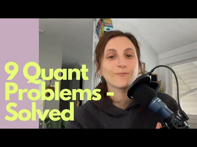Walking Through a Practice GRE | Quantitative Comparison | GRE Math Explained