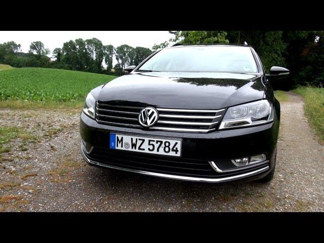 2014 VW Passat 2.0 TDI 140 HP Test Drive, Acceleration, Top Speed