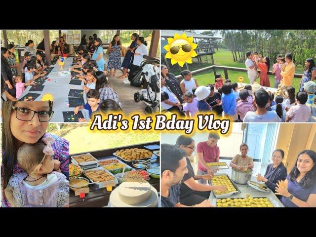 AADITYA TURNS 1️| EVERYONE COOKED BIRTHDAY LUNCH TOGETHER #indianlifeinaustralia #birthday #food