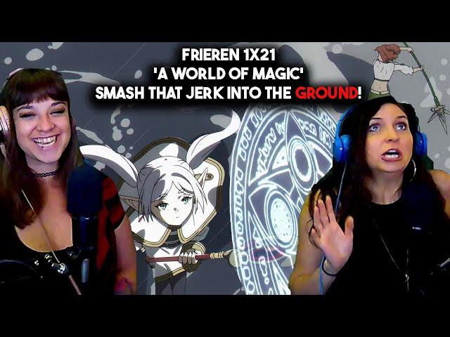 Lauren and Jess React! *Multiple Battles, Many Victories!' Frieren 1x21 'A World of Magic'