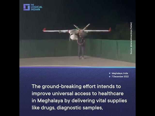 Meghalaya Launches Northeast’s First Drone Delivery Hub For Better Healthcare Facilities