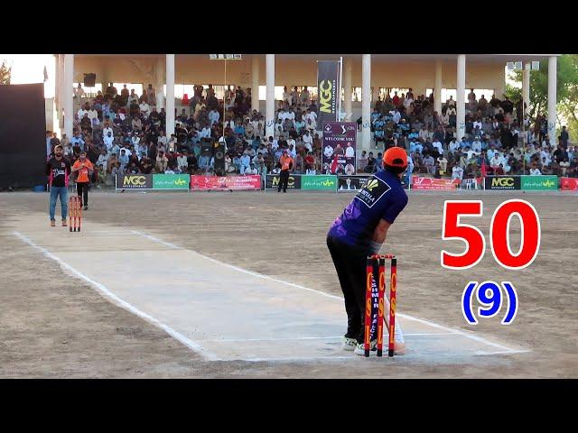 50 Runs Required in Last 9 Balls BIG Thrilling Cricket Match || Fantastic Performance Young Talent