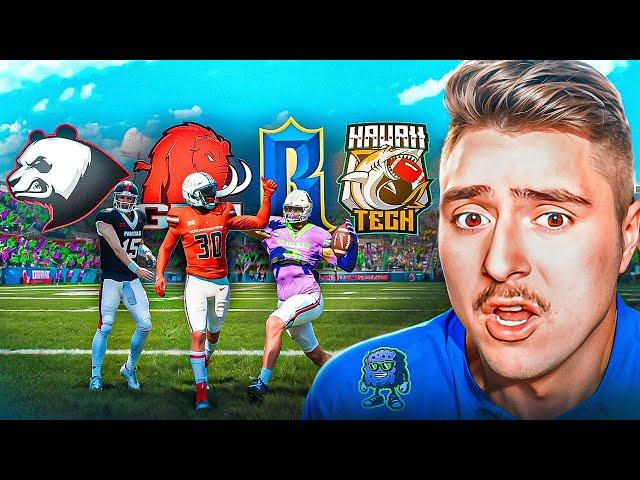 I Brought Iconic YouTuber Teams to College Football 25!