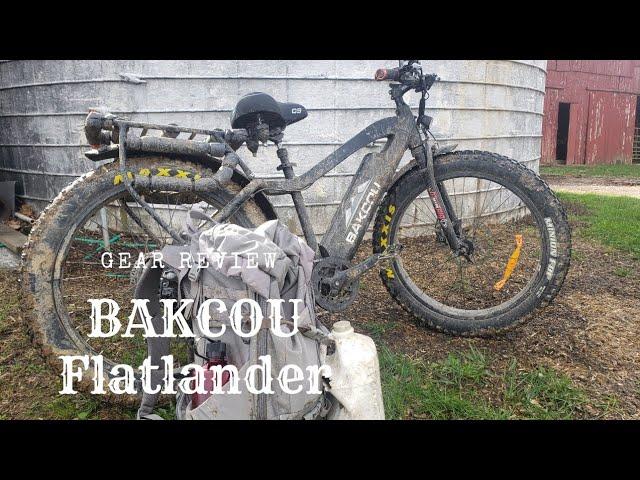 Gear Review- 2020 Bakcou Flatlander ebike