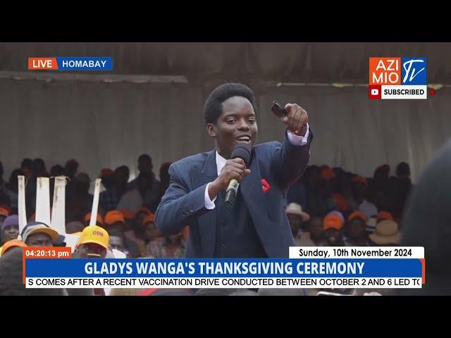 Kasmuel McOure WOWS Homabay crowd with FLUENT luo, VOWS to recruit 1 million GEN-Z to the party