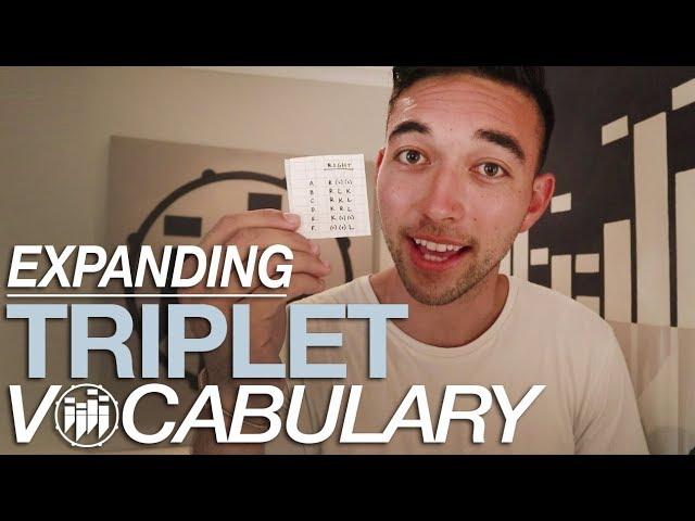 Expand Your Triplet Vocabulary - Drum Lesson w/ Brandon Scott