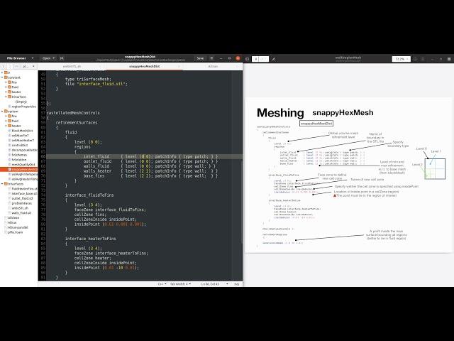 Multi-region mesh using snappyHexMesh and OpenFOAM