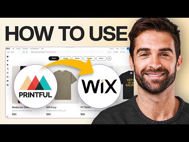 How to Use Printful on Wix Website (2024) | Full Tutorial for Beginners