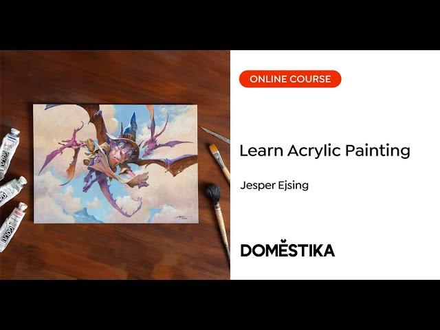 Fantasy Acrylic Painting - A course by Jesper Ejsing | Domestika English