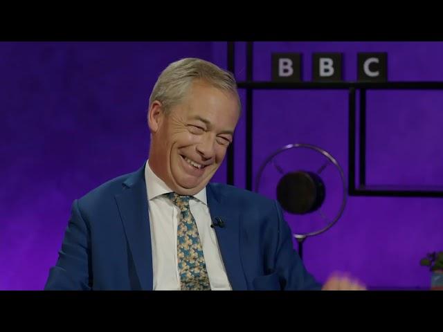 GE2024: Nick Robinson interviews Nigel Farage, tries gotcha questions (21Jun24)