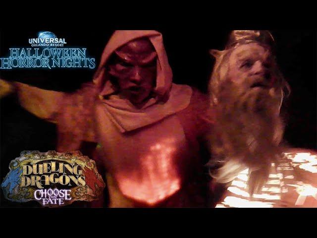 Dueling Dragons Haunted House Halloween Horror Nights