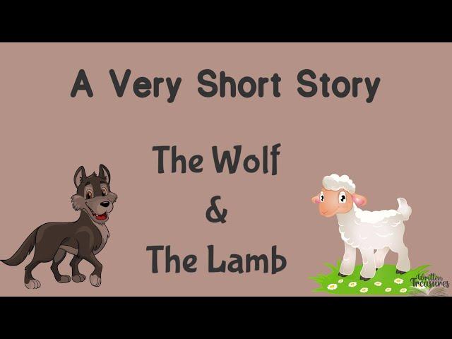 Short stories | Moral Stories | The wolf and the lamb | #shortstoriesinenglish #writtentreasures