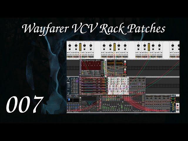 Wayfarer VCV Rack Patches 007 - Synthesized Shamanic Drumming Part 2 - Cricket Nature Sounds