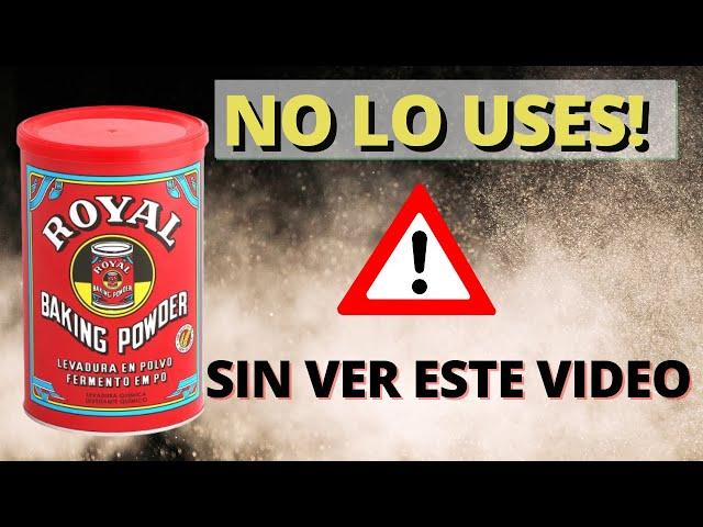  ¿PELIGRO EN TU COCINA? POLVO DE HORNEAR, LEVADURA, BICARBONATO ¿Es lo mismo?  ¿Cual usar?