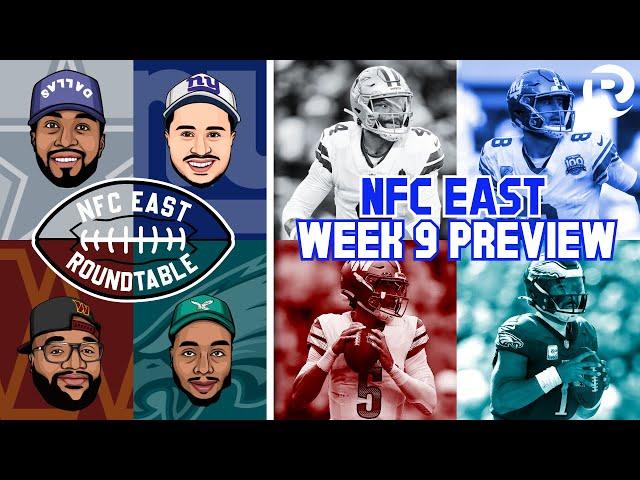 NFC East Roundtable | NFL Week 9 Preview