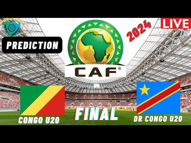 Congo vs DR Congo FINAL  LIVE UNIFFACC U20 Africa Nations Cup 2025 Qualifiers