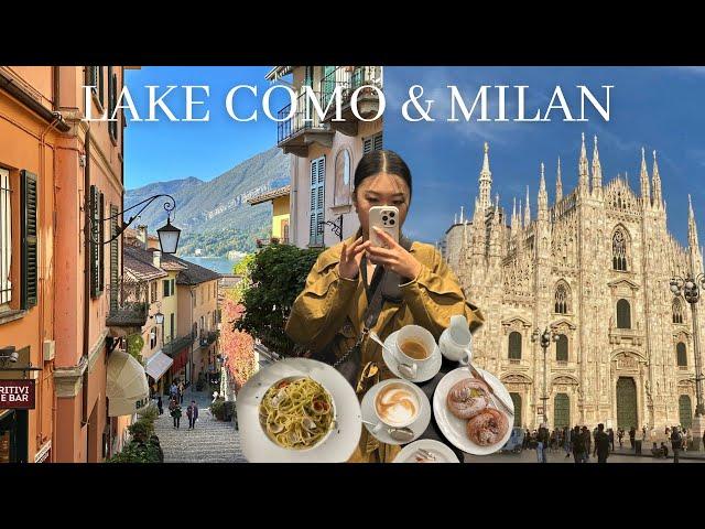 What to do in LAKE COMO/MILAN for 3 Days | Italy Travel Vlog 2022