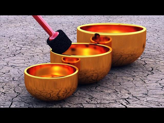 3 Hours Long Relax Sound Tibetan Singing Bowl Meditation Chakra Healing  Third Eye | Brow Chakra